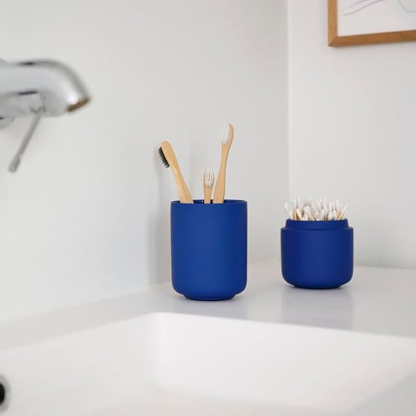 Θήκη για βαμβάκι/μπατονέτες UME Indigo Blue 31557 Zone Denmark